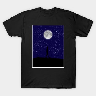 Walking Under The Moonlight T-Shirt